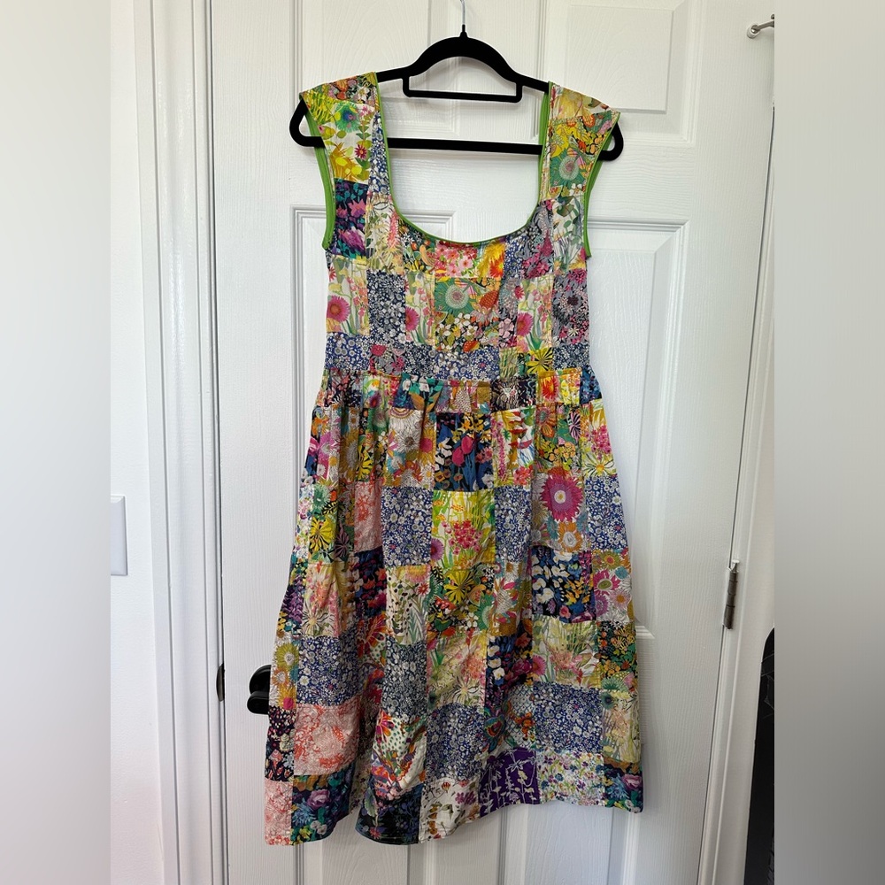 Liberty of London patchwork dress